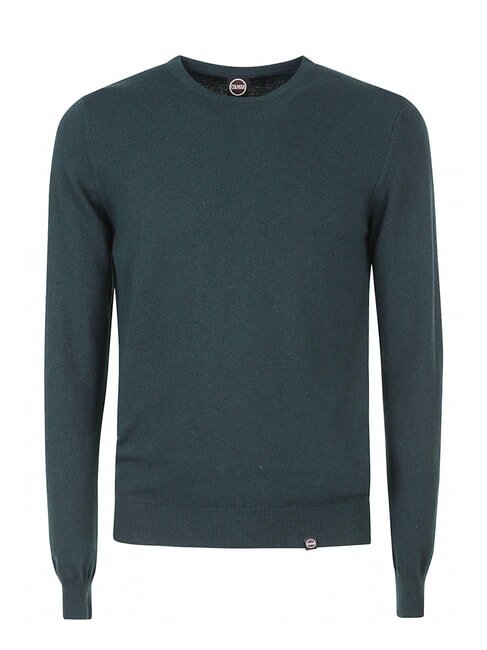 COLMAR ORIGINALS Cashmere blend plain knit sweater bottle - Men's Sweaters