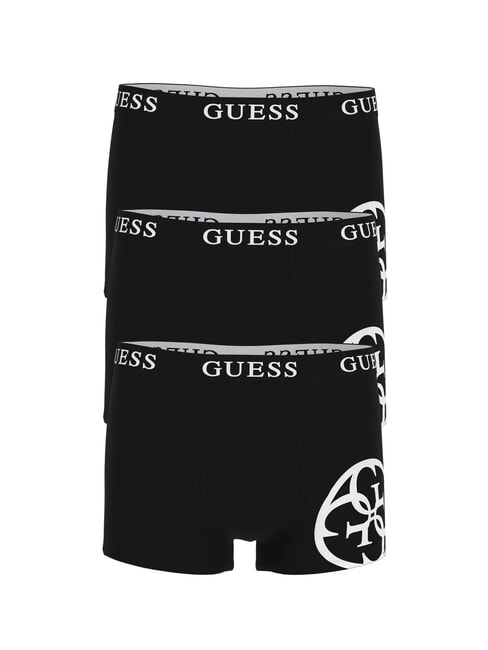 GUESS PLACED LOGO 3 pairs of boxers jetbla - Men's briefs