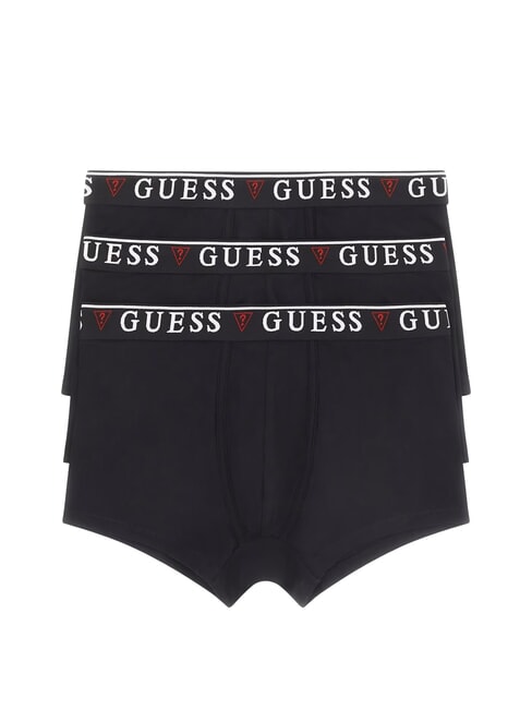 GUESS BRIAN HERO 3 pairs of boxers jet black w/ frost g - Men's briefs