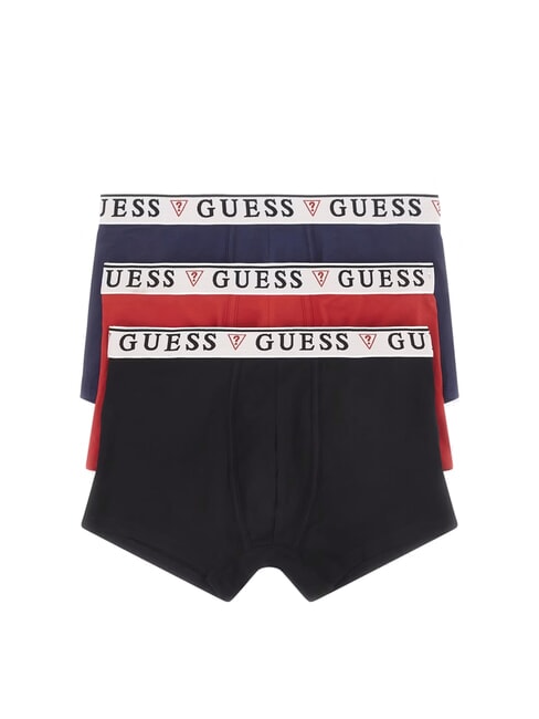 GUESS BRIAN HERO 3 pairs of boxers black blue combo - Men's briefs