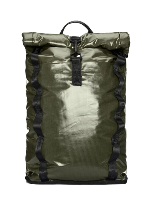 RAINS SIBU ROLLTOP  Waterproof 13" Laptop Backpack marsh - Laptop backpacks