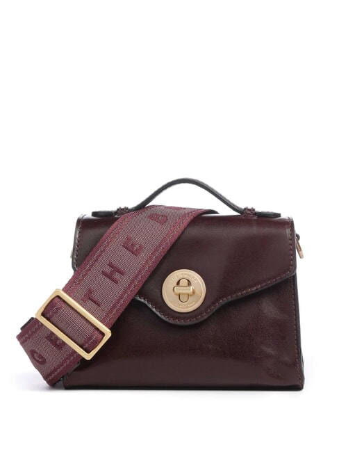 THE BRIDGE IRENE  Mini shoulder bag, in leather must abb. gold - Women’s Bags