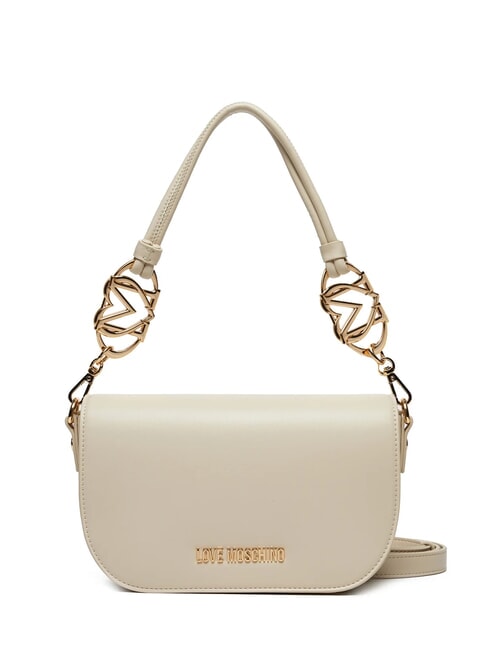LOVE MOSCHINO JEWEL Shoulder bag with shoulder strap ivory - Women’s Bags
