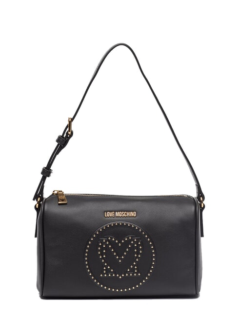 LOVE MOSCHINO LITTLE STUDS Shoulder bag with studs Black - Women’s Bags