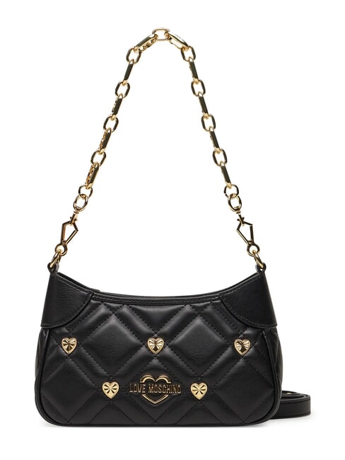 LOVE MOSCHINO SWEET STUDS Shoulder bag with shoulder strap Black - Women’s Bags
