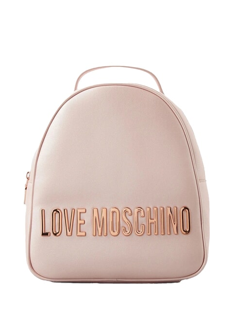 LOVE MOSCHINO LOGO LETTERING Backpack powder - Women’s Bags