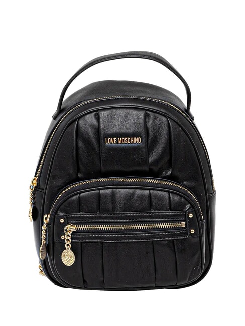 LOVE MOSCHINO BAGGY Backpack with pocket Black - Women’s Bags