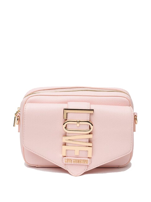 LOVE MOSCHINO VERTICAL LOGO Mini Shoulder Bag face powder - Women’s Bags