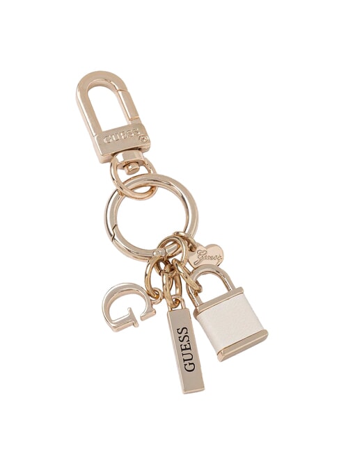 GUESS EDITA Keychain with charm OFFWHITE - Key holders