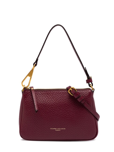 GIANNI CHIARINI BROOKE Shoulder bag in leather wine berry - Women’s Bags