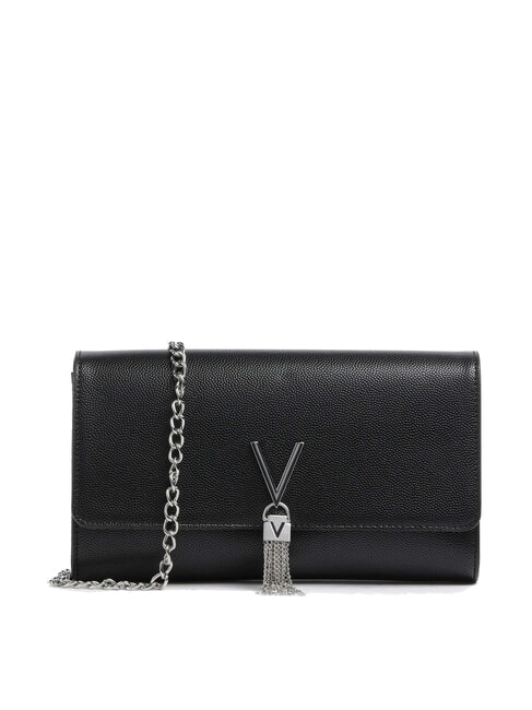 MARIO VALENTINO DIVINA Metal shoulder clutch bag black - Women’s Bags