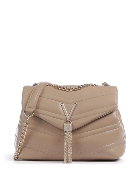 MARIO VALENTINO PRIVILEGE Small quilted shoulder bag beige - Women’s Bags