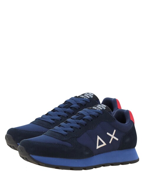 SUN68 TOM SOLID  Sneakers navy blue/burgundy - Men’s shoes