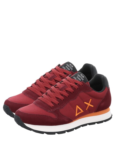 SUN68 TOM SOLID  Sneakers Bordeaux - Men’s shoes