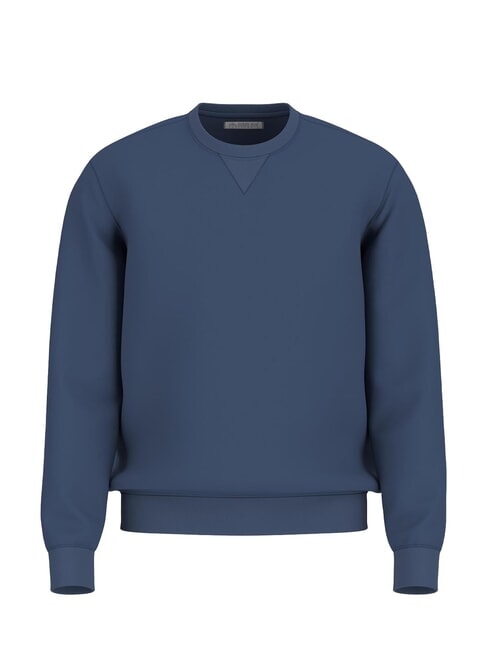 GUESS EMBRO ON SLEEVE  Cotton blend sweatshirt endless blue - Sweatshirts