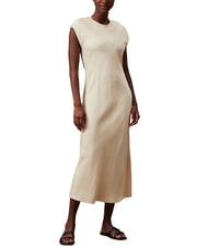 CALVIN KLEIN CK Cut-out midi dress with side slits - Woman Clothes