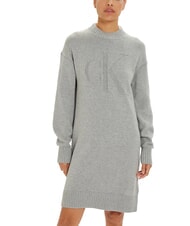 CALVIN KLEIN CK JEANS Oversized long-sleeved dress - Woman Clothes