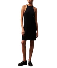 CALVIN KLEIN CK JEANS Ribbed short tank dress - Woman Clothes