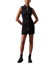 CALVIN KLEIN CK JEANS Short dress with full zip armholes - Woman Clothes