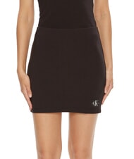 CALVIN KLEIN CK JEANS Stretch miniskirt ck black - Women's Skirts - 1