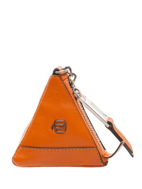 PIQUADRO MUSE Leather key case/coin purse orange2 - Key holders