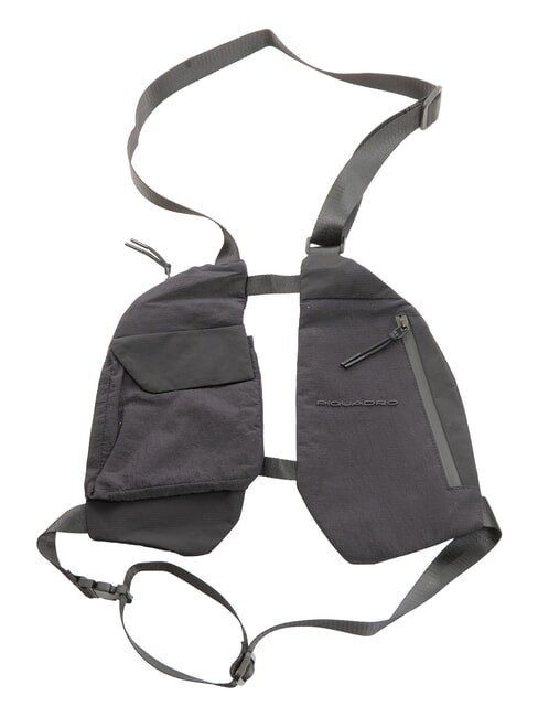 PIQUADRO TITI Runner's vest Black - Travel Accessories