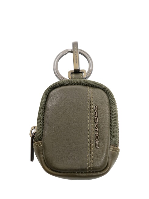 PIQUADRO RONNIE  Leather key case/coin purse GREEN - Key holders