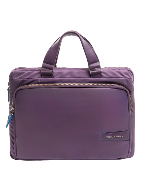 PIQUADRO PQ-RY Slim 14" laptop briefcase FUXIA - Work Briefcases