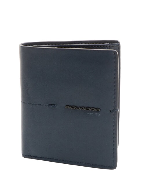 PIQUADRO KIRI Leather wallet blue - Men’s Wallets