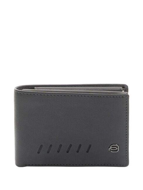 PIQUADRO NABUCCO Leather wallet blue - Men’s Wallets