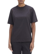 CALVIN KLEIN CK Short-sleeved cut-out T-shirt - T-shirt