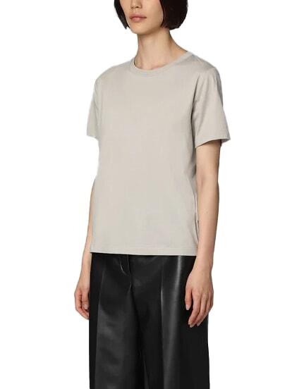 CALVIN KLEIN CK Short-sleeved crew neck T-shirt sand pebble - T-shirt