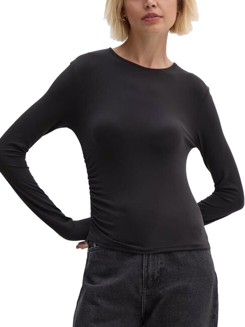 CALVIN KLEIN CK JEANS Long-sleeved crew neck T-shirt ck black - T-shirt