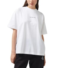 CALVIN KLEIN CK JEANS Relaxed fit short-sleeved T-shirt with print - T-shirt
