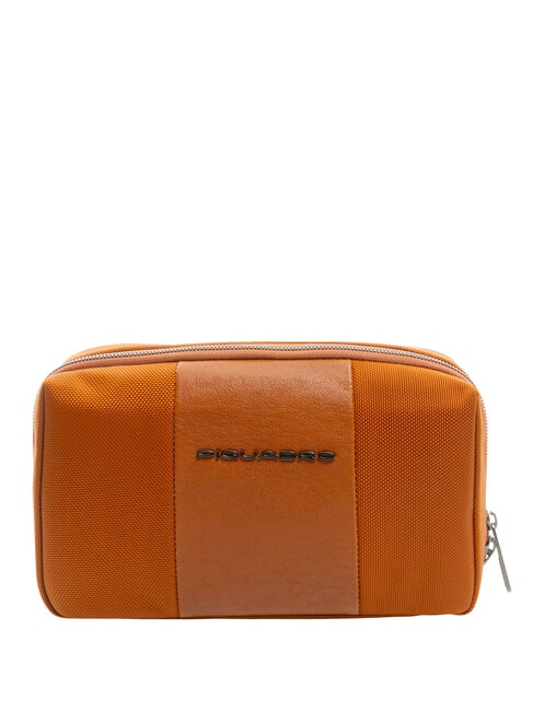 PIQUADRO BRIEF 2 Cable organizer pouch ORANGE - Tablet holder& Organizer