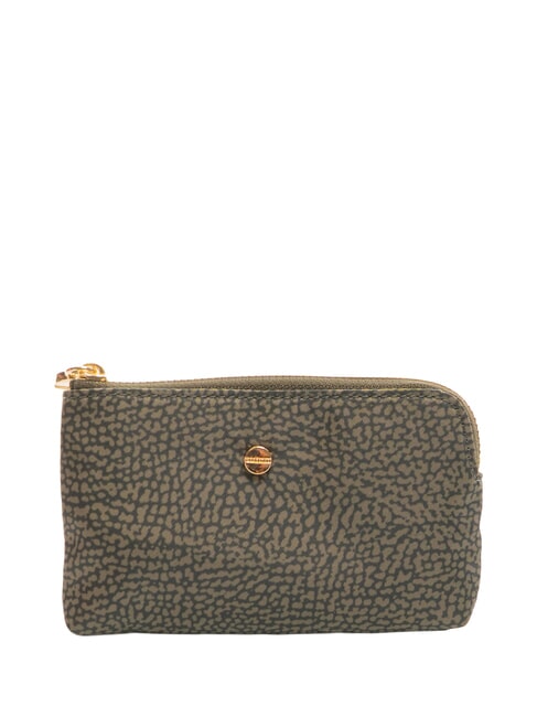 BORBONESE CLASSICA Coin case with key ring laurel - Key holders