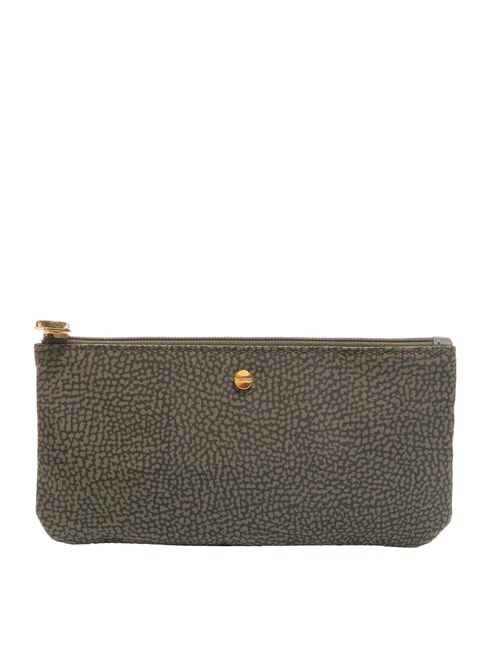 BORBONESE CLASSICA Travel pouch laurel - Sachets & Travels Cases