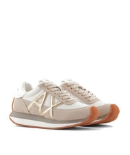 ARMANI EXCHANGE ROYALE SUEDE AIR MESH Sneakers - Women&rsquo;s shoes