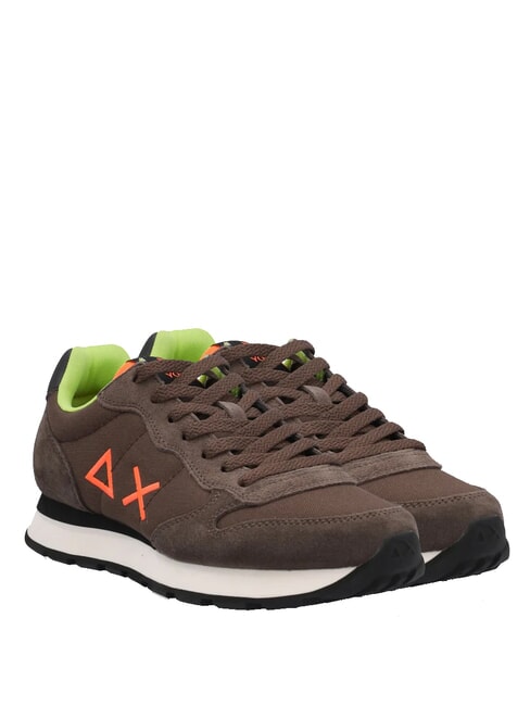 SUN68 TOM FLUO  Sneakers Brown - Men’s shoes
