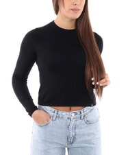 CALVIN KLEIN CK JEANS Short crew neck sweater - Women's Sweaters