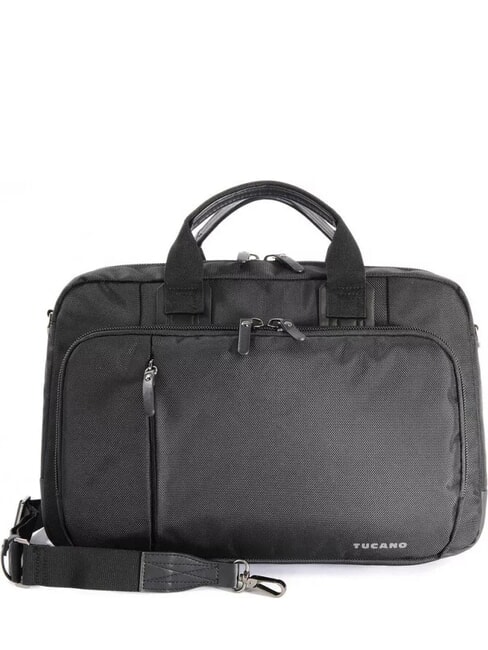TUCANO CENTRO 15.6" laptop briefcase black - Work Briefcases