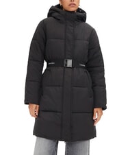 CALVIN KLEIN CK JEANS Medium-length down jacket with belt - Women's down jackets