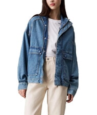 CALVIN KLEIN CK JEANS Relaxed fit denim jacket - Women's Jackets