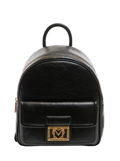 LOVE MOSCHINO LOCKED IN GOLD  Women's Backpack Black - Women’s Bags
