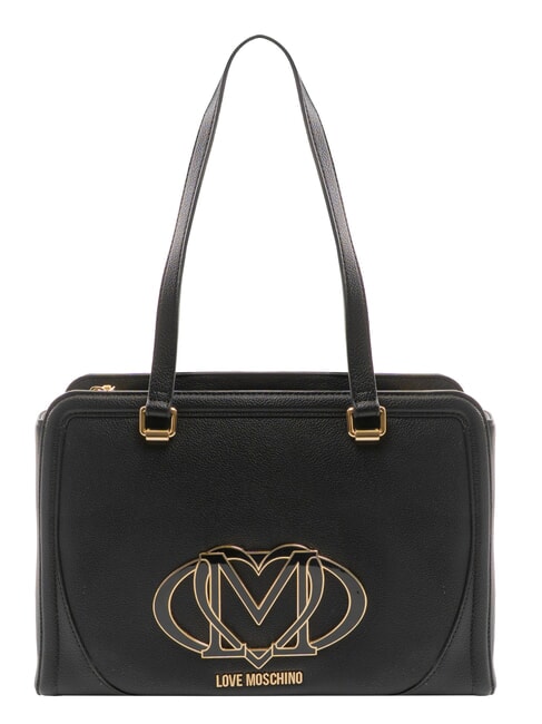 LOVE MOSCHINO LOGO  Shopping bag Black - Women’s Bags