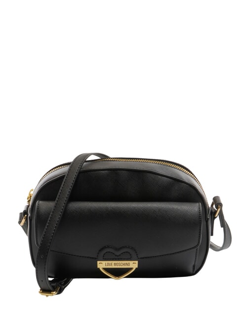 LOVE MOSCHINO DESERT BLOOMS Mini shoulder bag Black - Women’s Bags