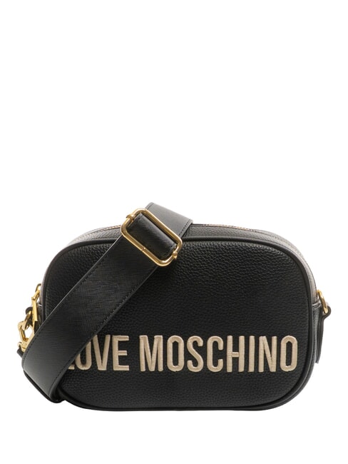 LOVE MOSCHINO CAMO CORE  Mini shoulder bag Black - Women’s Bags