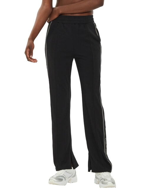 CALVIN KLEIN CK PERFORMANCE Palazzo tracksuit trousers black beauty - Sports suits for women