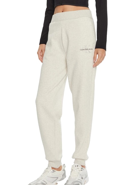 CALVIN KLEIN CK JEANS  ivory gray heather - Sports suits for women