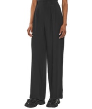 CALVIN KLEIN CK JEANS High-waisted trousers with pleats - Women's Pants